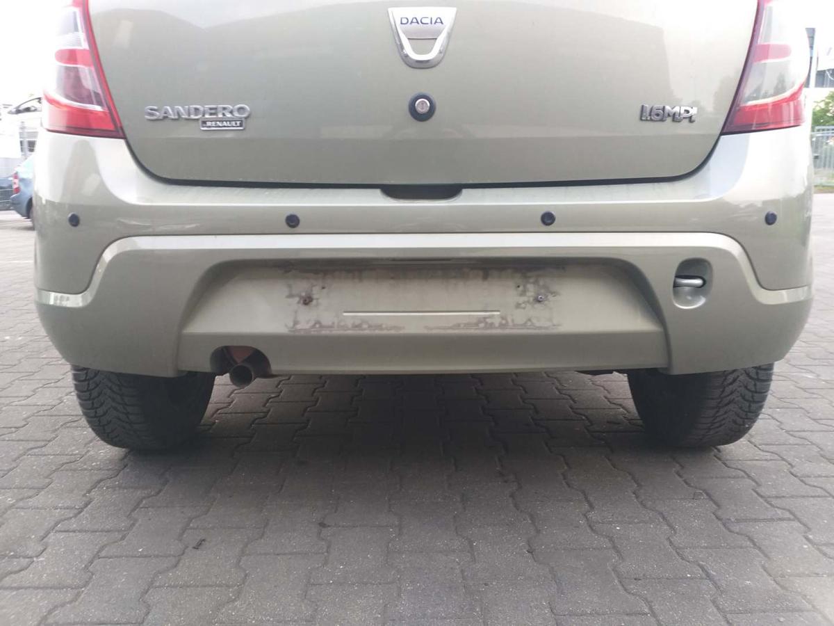 Dacia Sandero original Stoßstange Stossfänger hinten Beige TEHNL Bj.2008